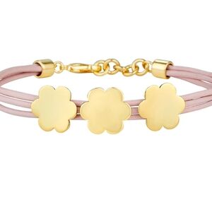 Petal Pink Maya Triple Bracelet  (Ashley McCormick)